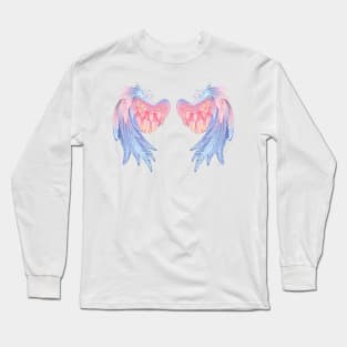 Delicate Angel Wings Long Sleeve T-Shirt